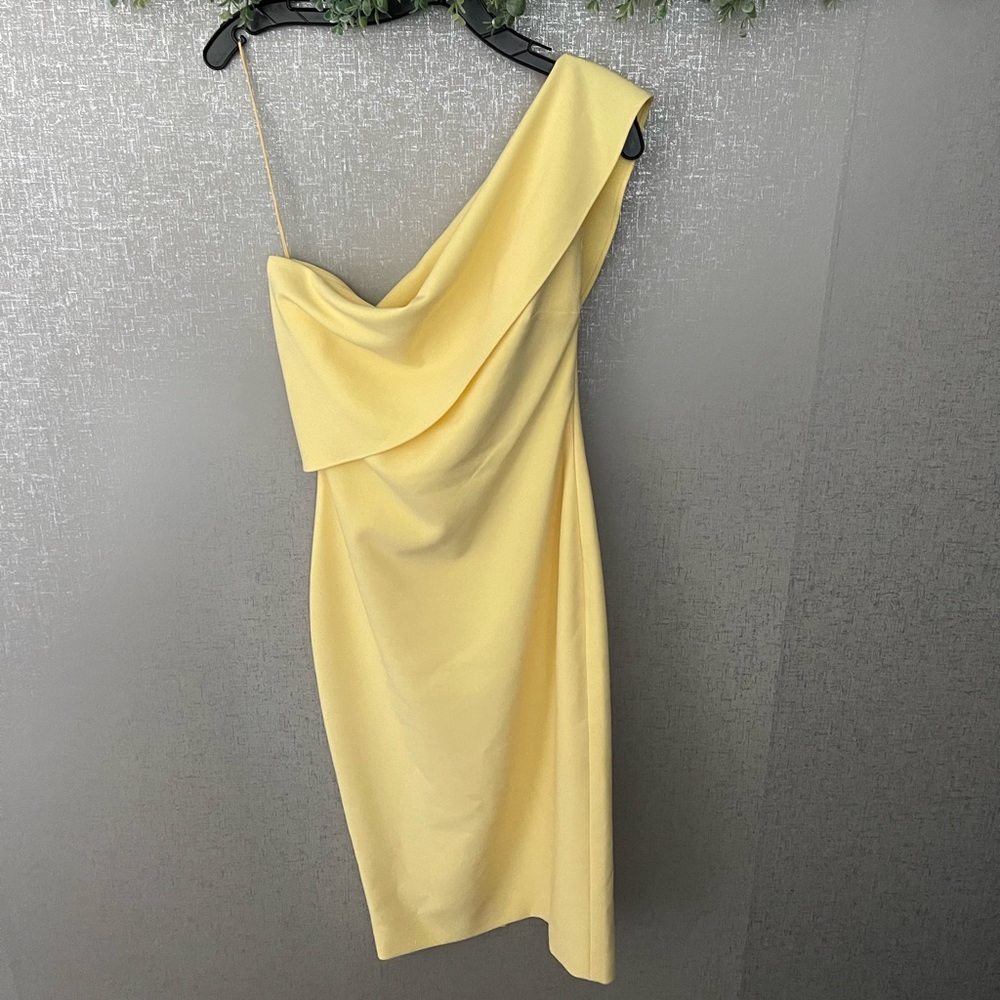 Likely off the shoulder midi dress